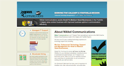 Desktop Screenshot of nikkel.biz